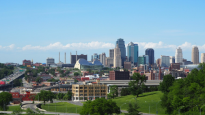 Kansas City Missouri Skyline